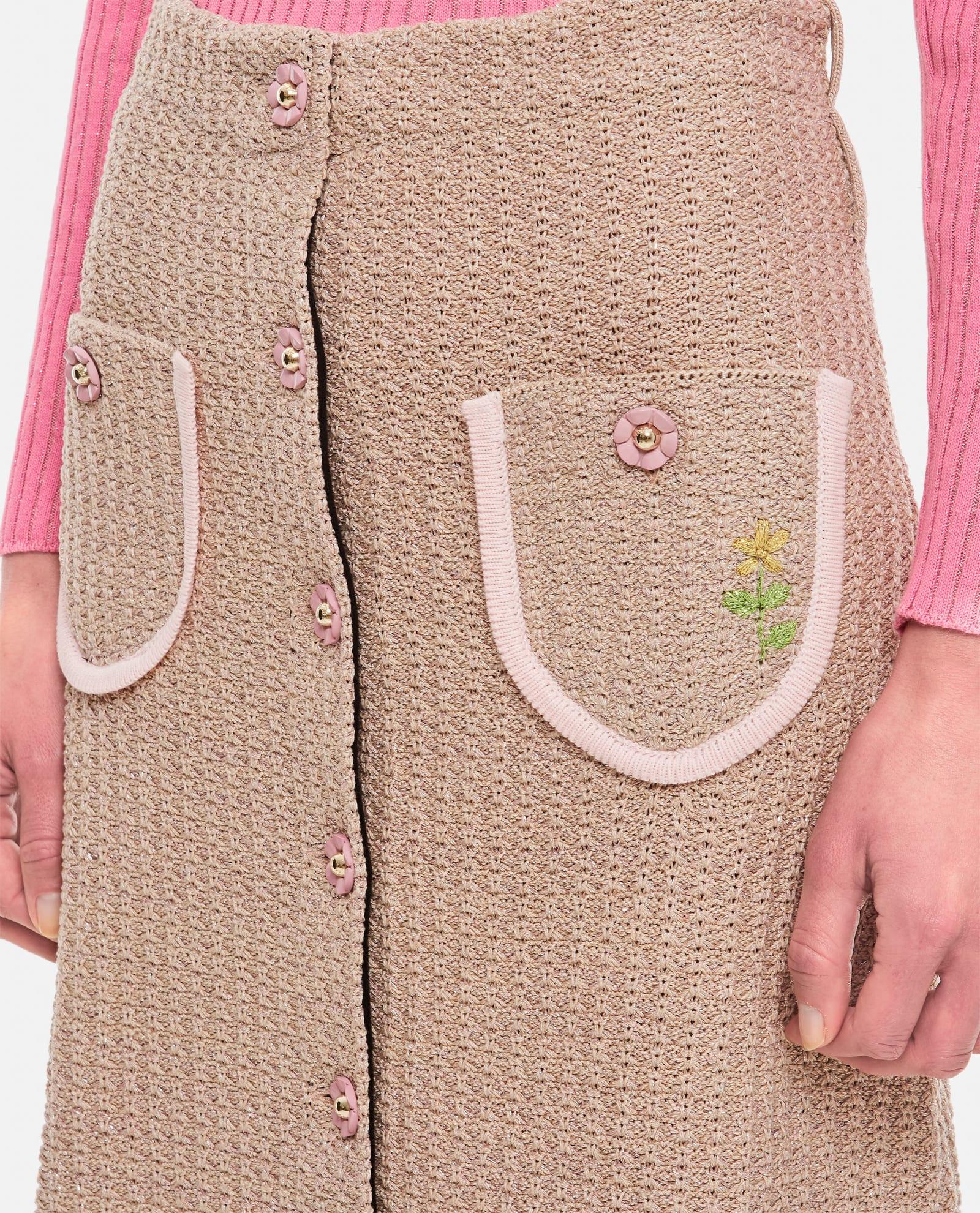 cormio lucia cotton midi skirt