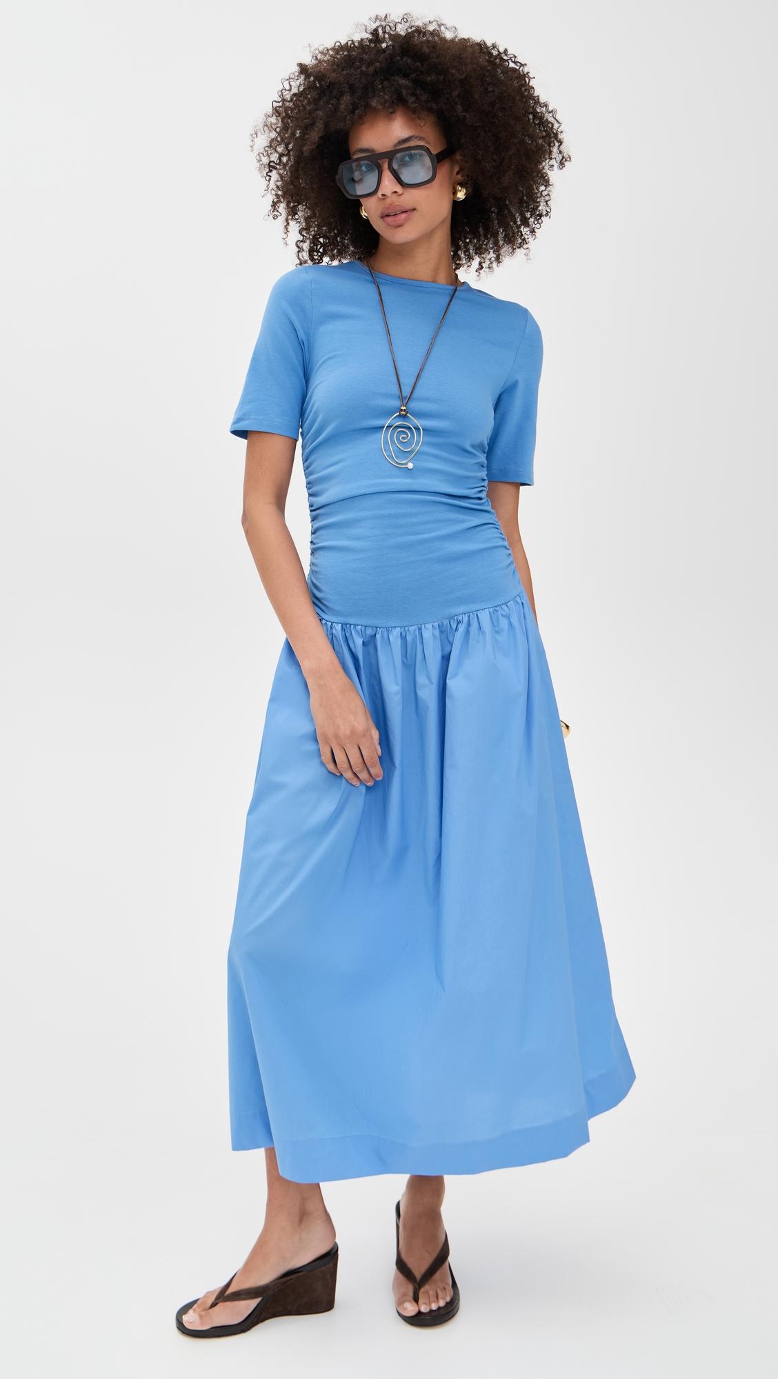 cornflower blue grace dress