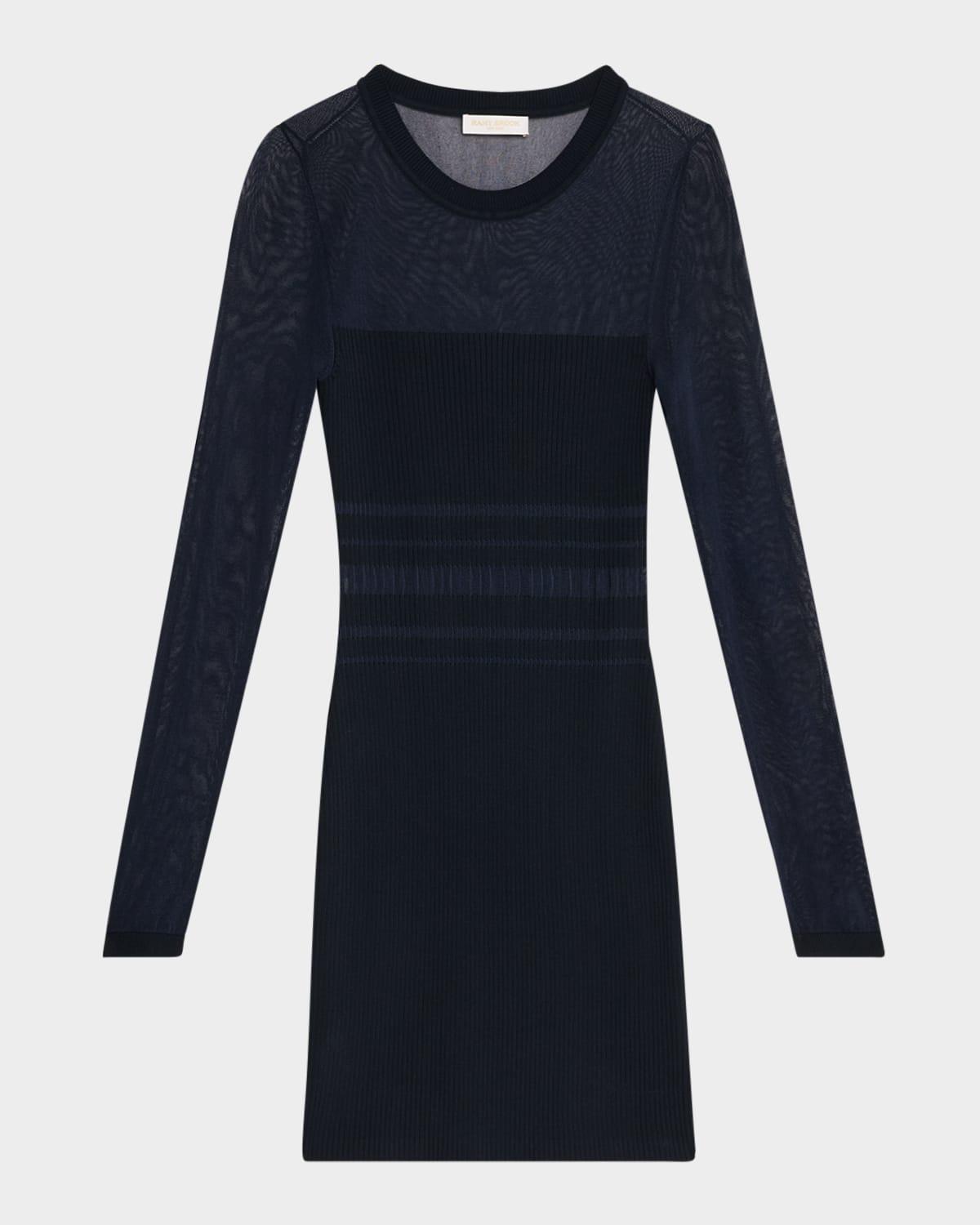 corrine mesh mini dress
