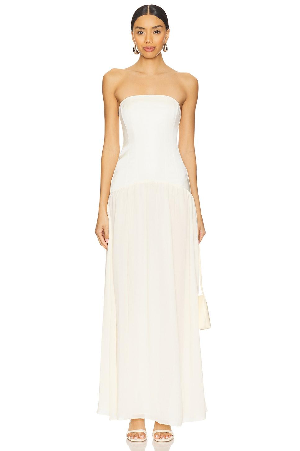 corset sheer midi dress