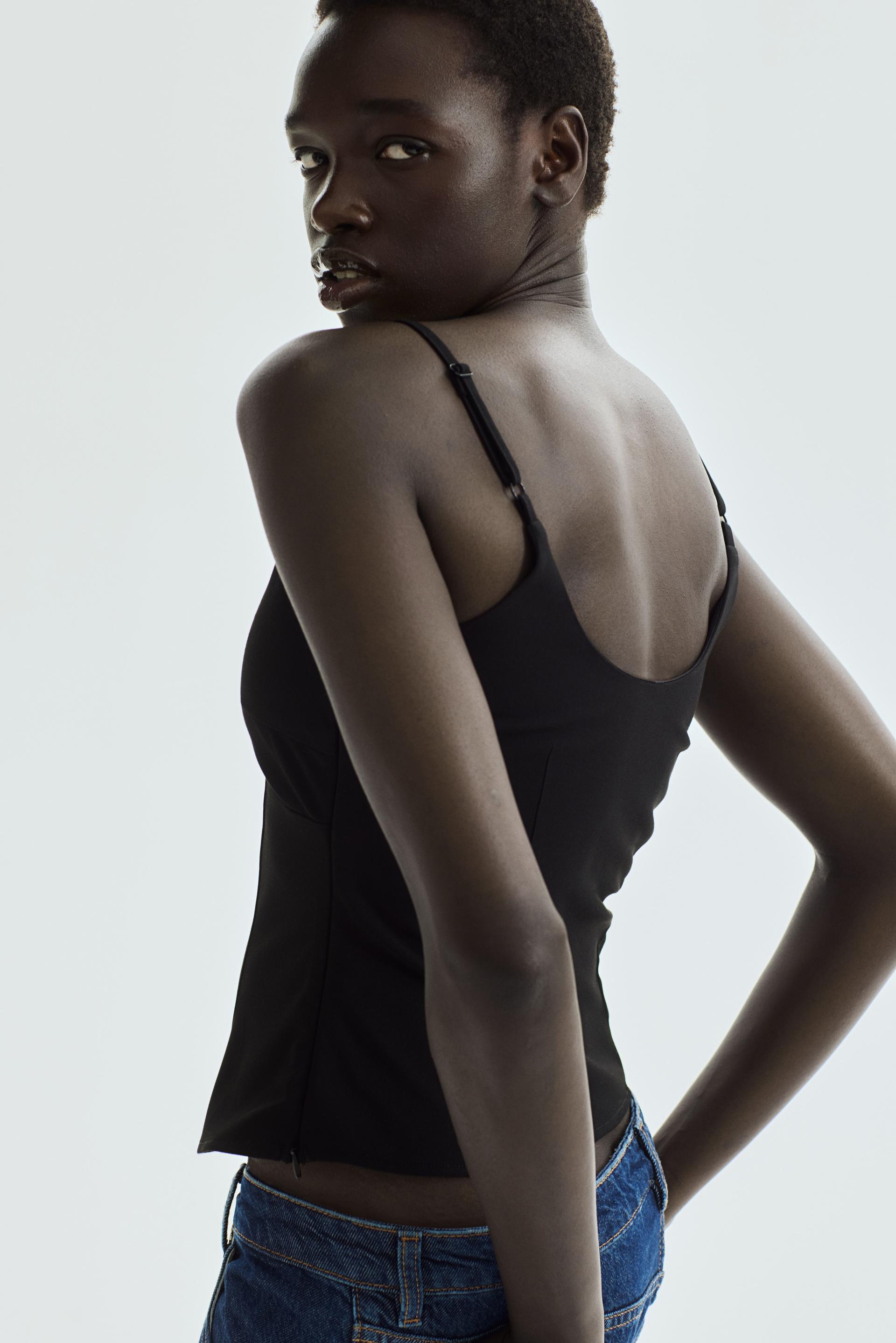 corset-style camisole top