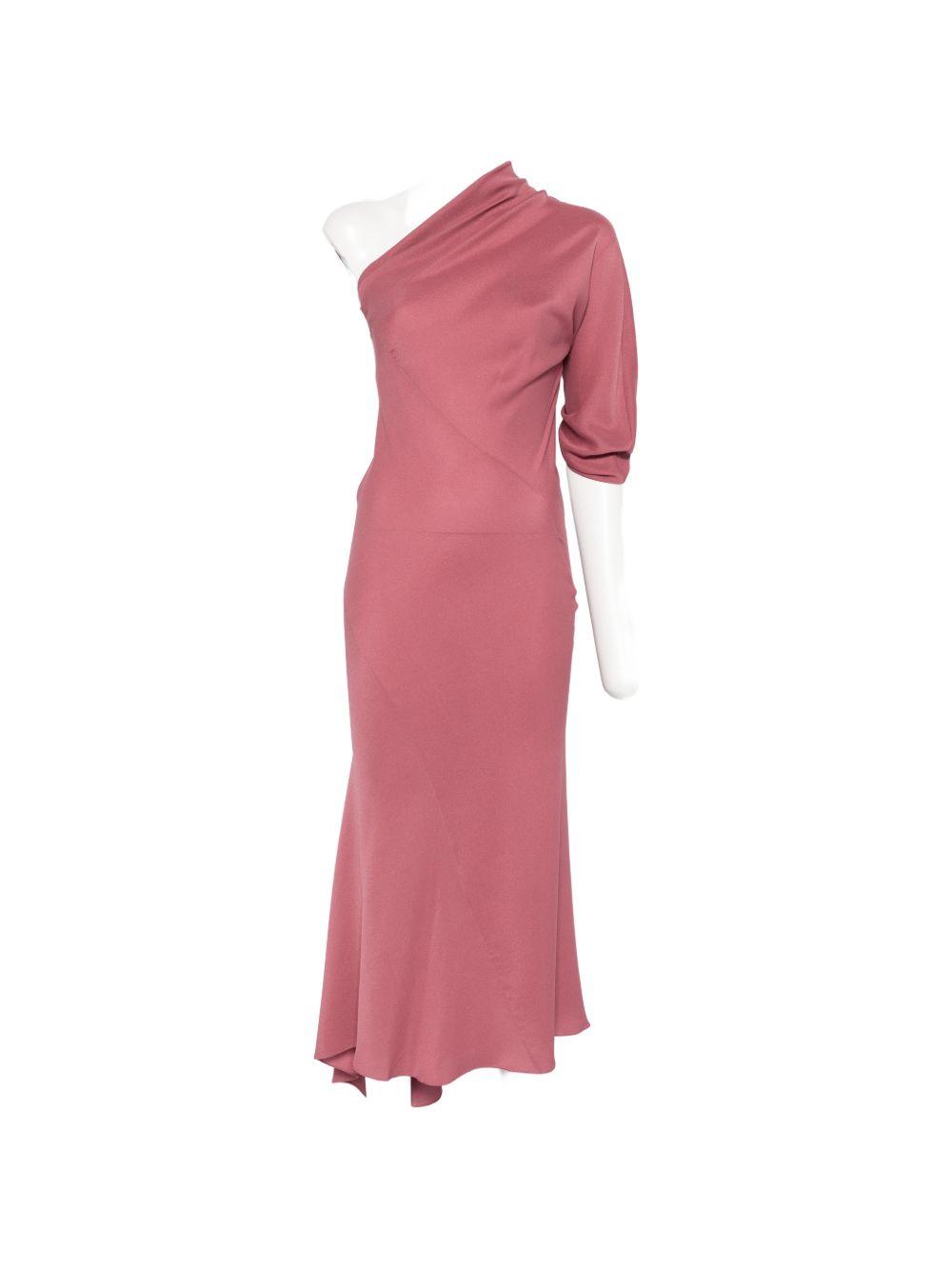 cortana dresses pink silk - women