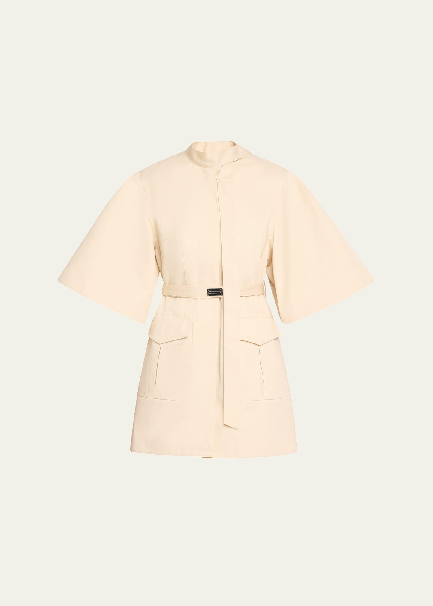 corya belted utility dress