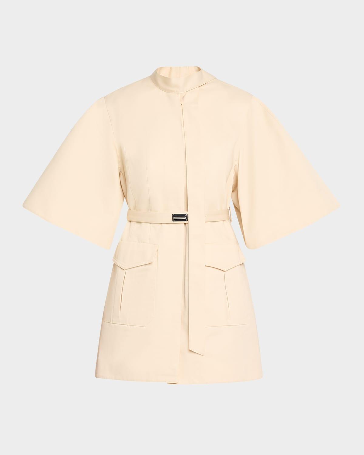 corya belted utility dress