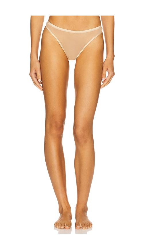cosabella soire confidence classic thong in nude.
