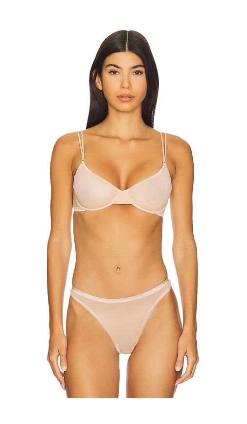 cosabella soire confidence molded bra in nude.