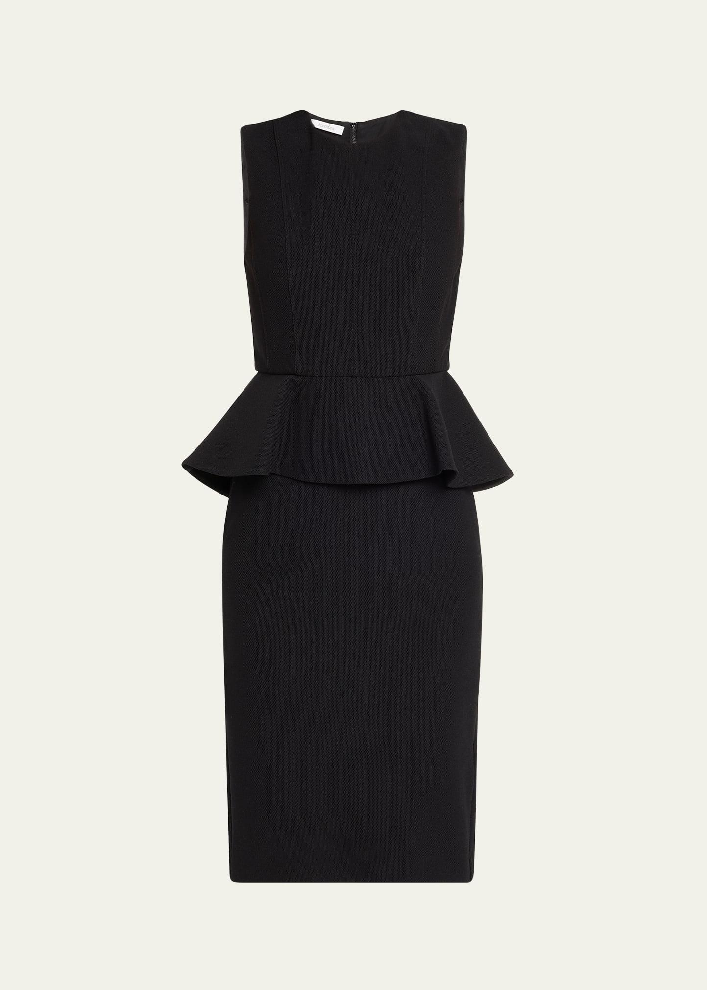 cosmos sleeveless peplum dress