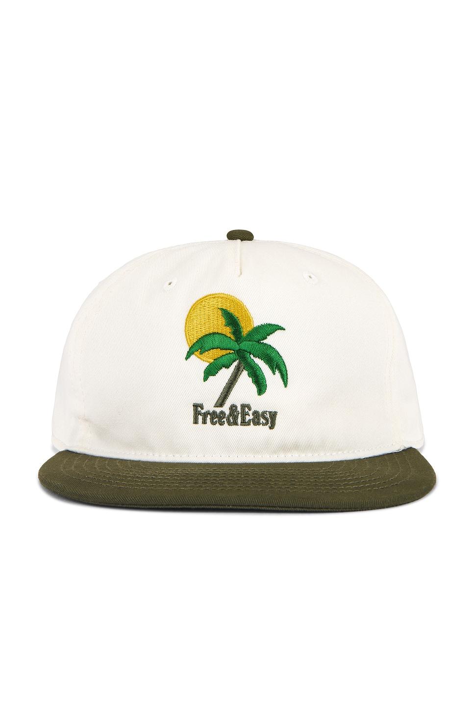 costa sol two tone 5 panel snapback hat