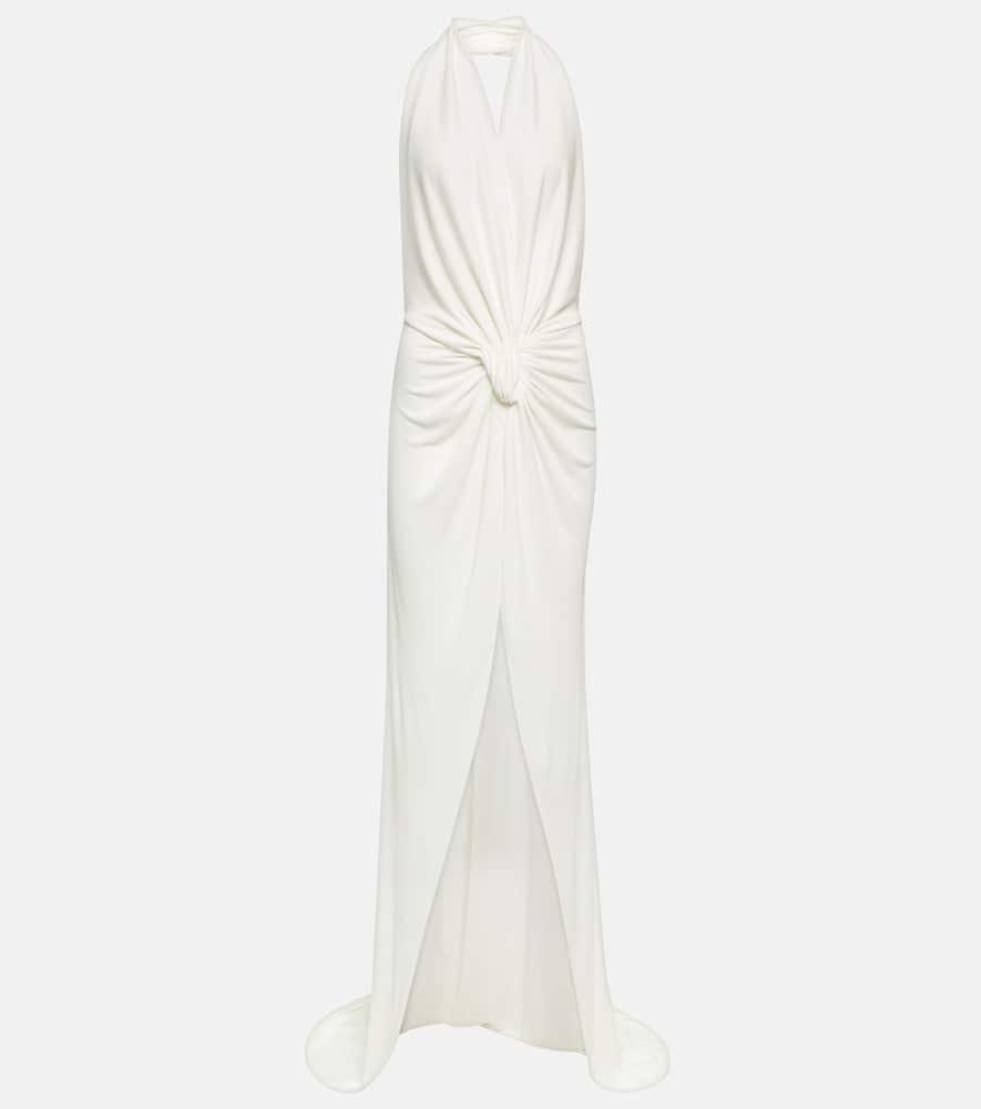 costarellos bridal aspasia halterneck gown