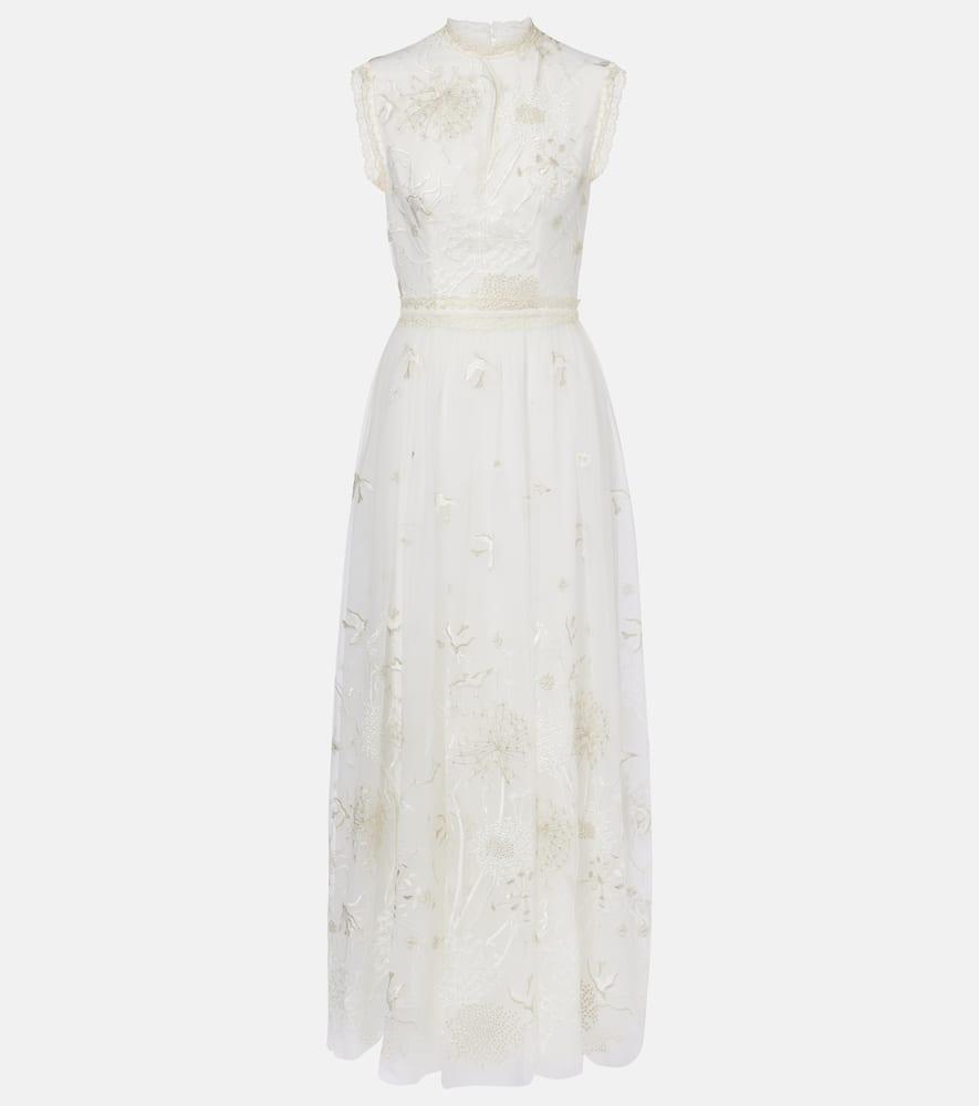 costarellos bridal embroidered gown