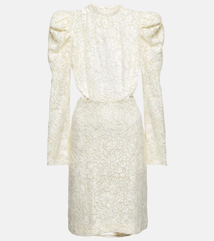 costarellos bridal zenni lace cutout minidress