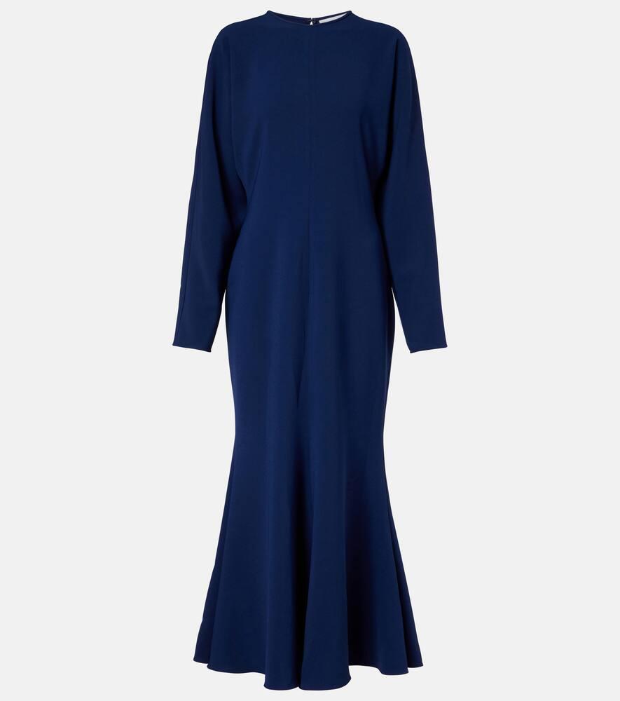 costarellos crêpe maxi dress