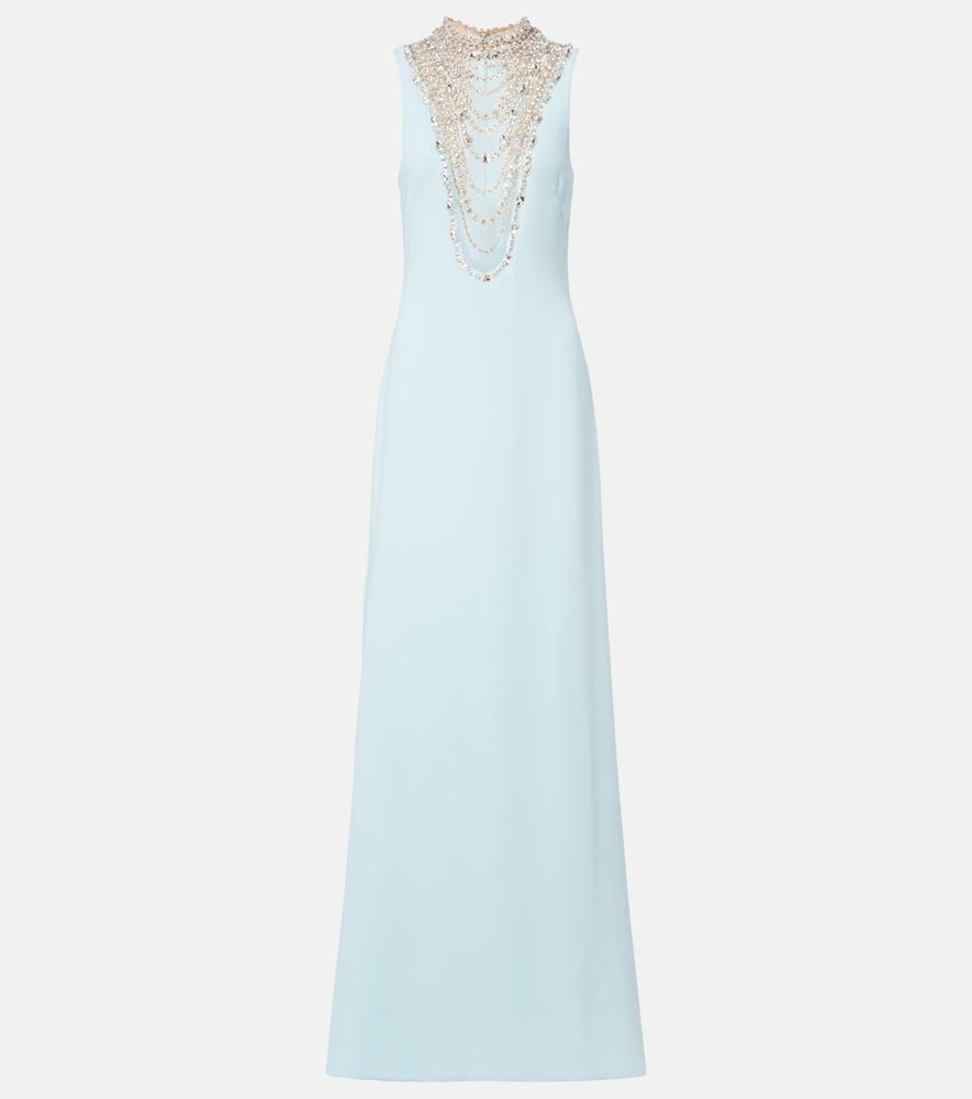 costarellos embellished gown