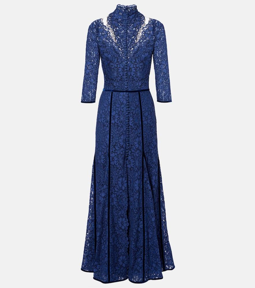 costarellos lace gown
