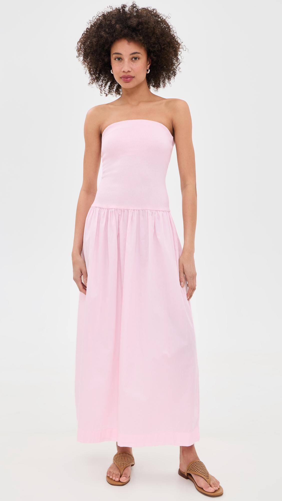 cotton bandeau dress