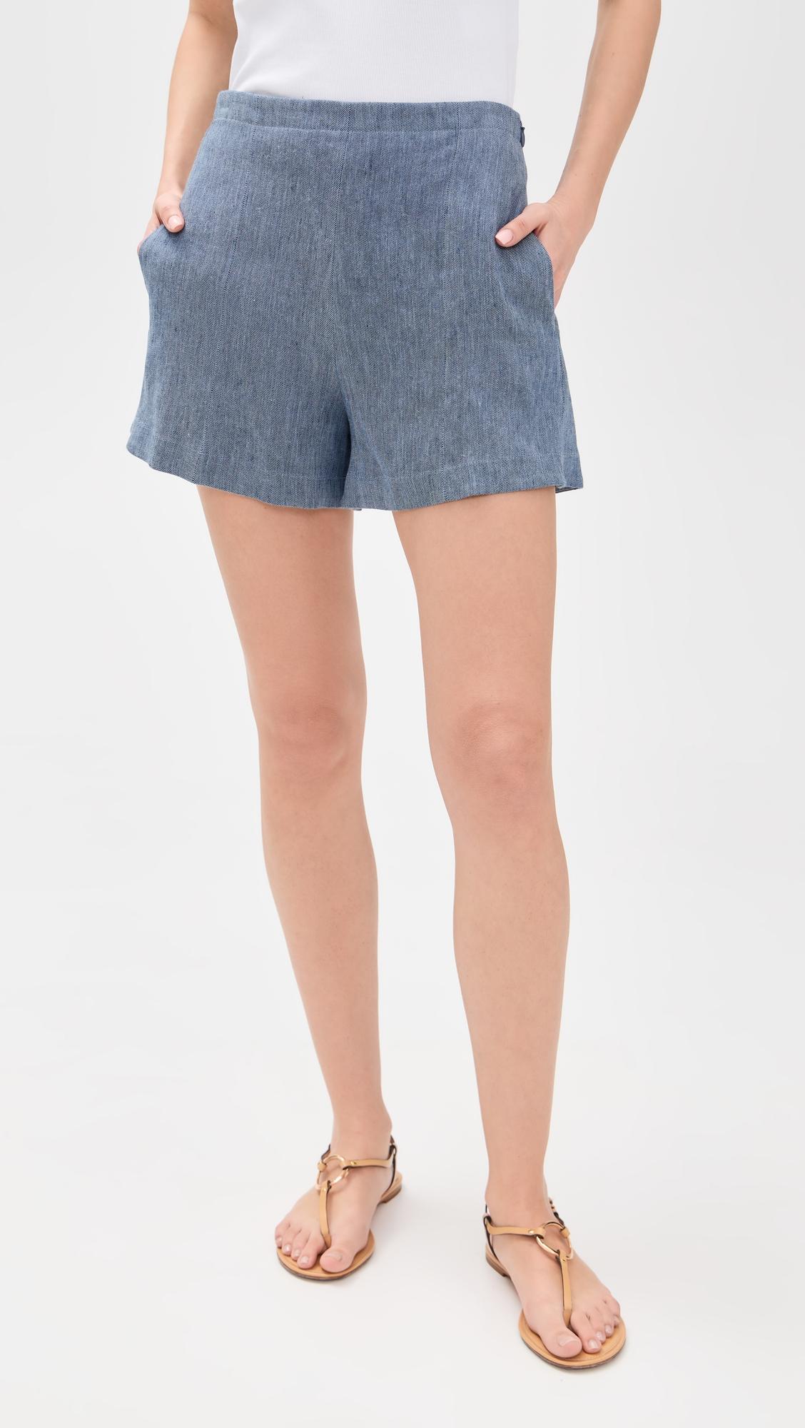 cotton blend shorts