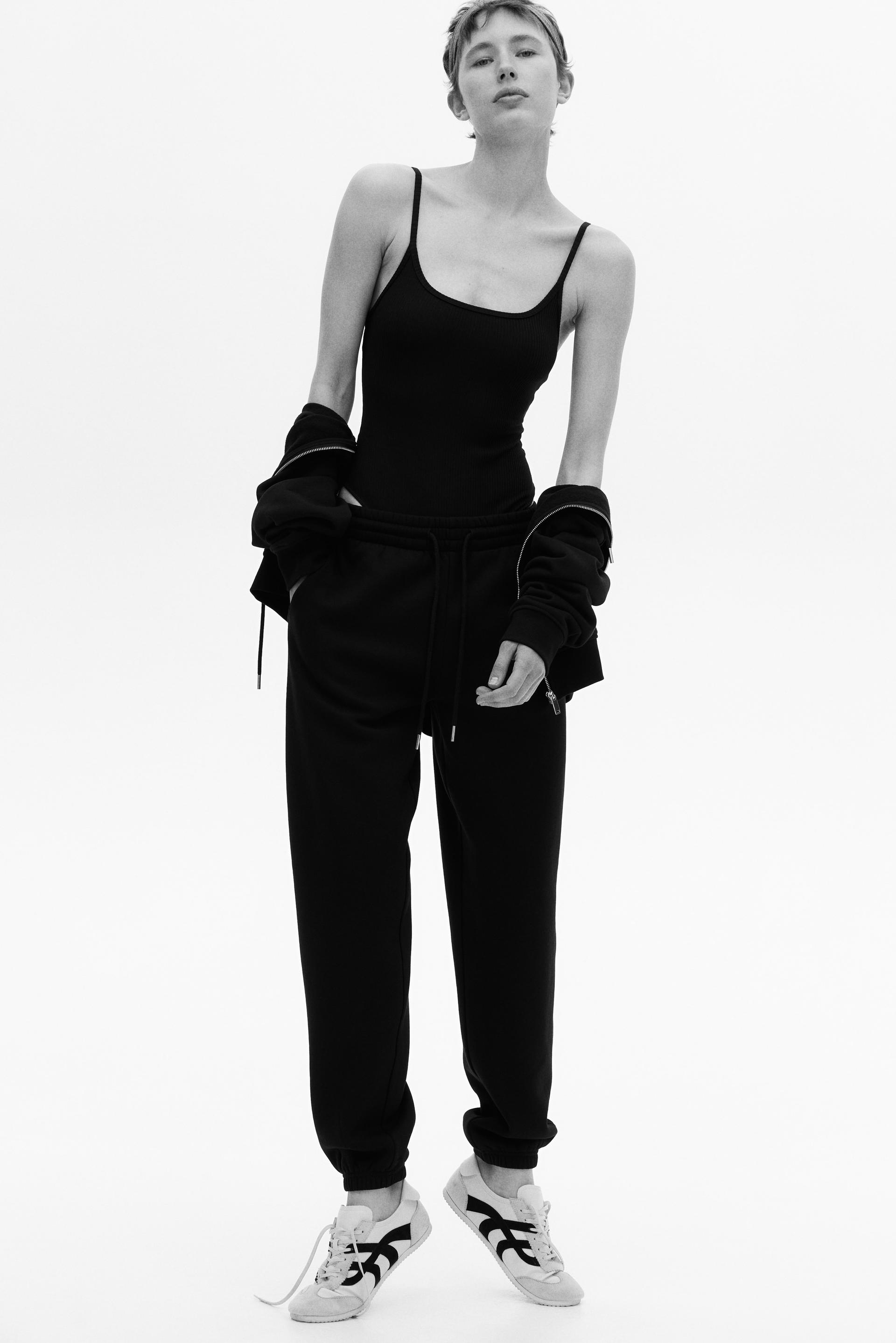cotton-blend sweatpants