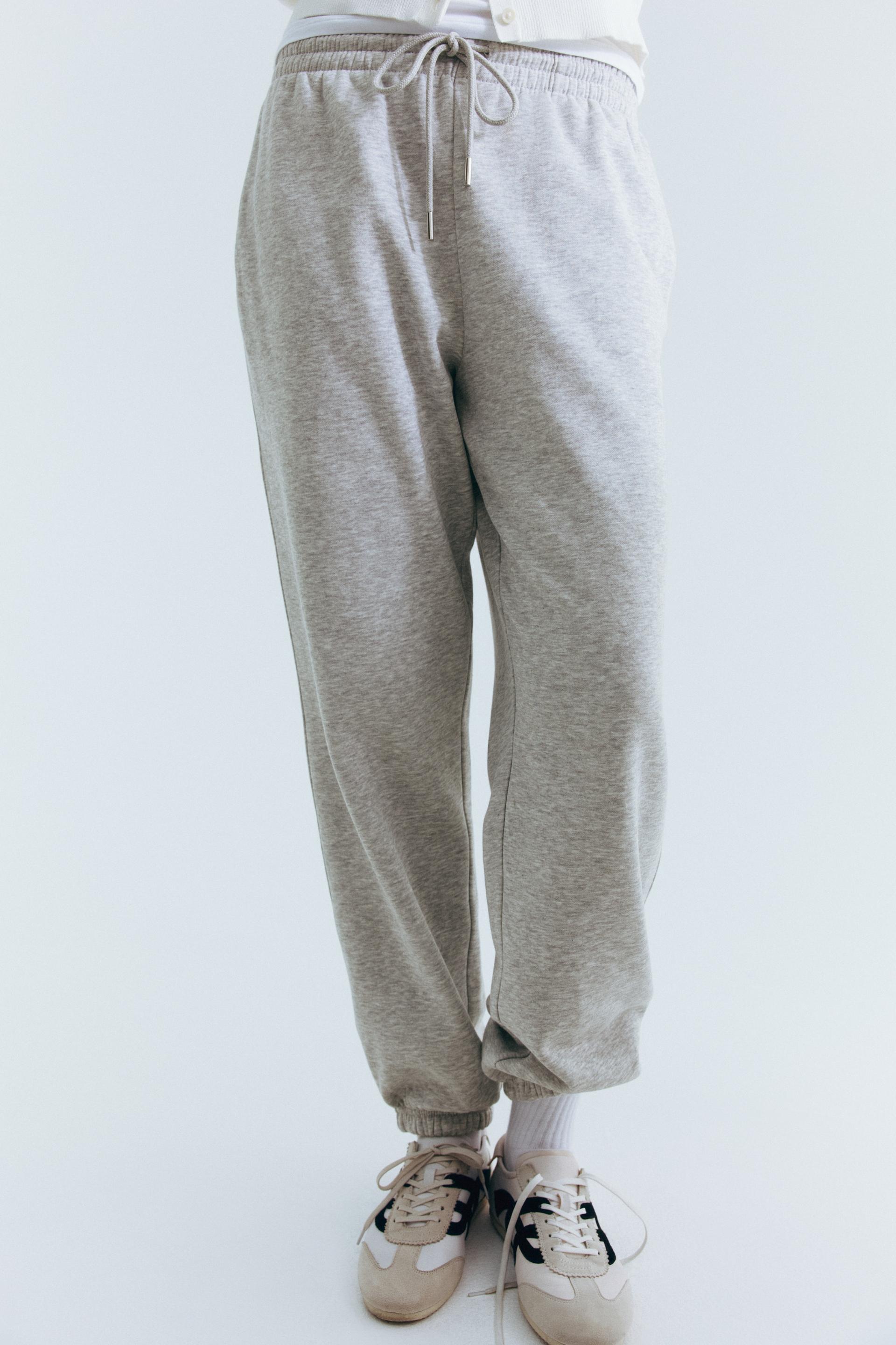 cotton-blend sweatpants