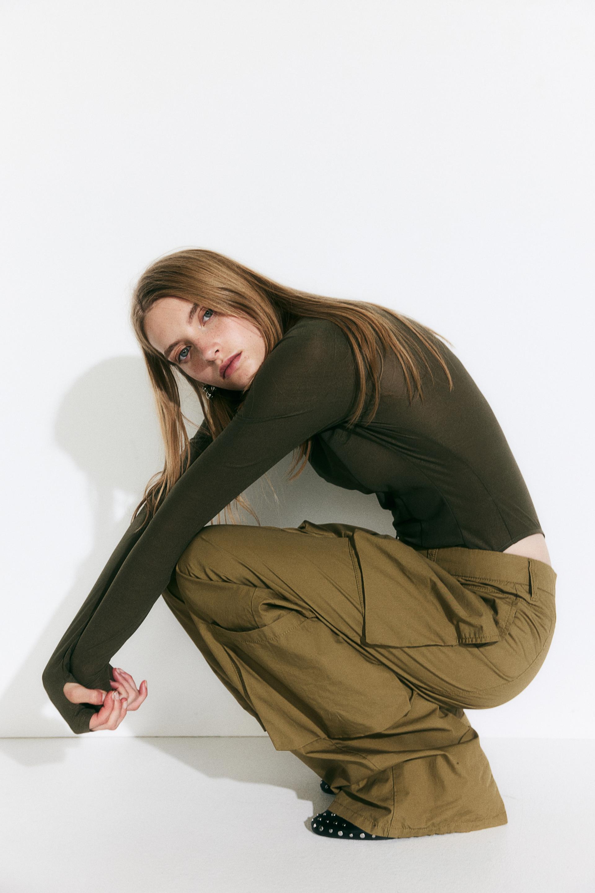 cotton cargo pants
