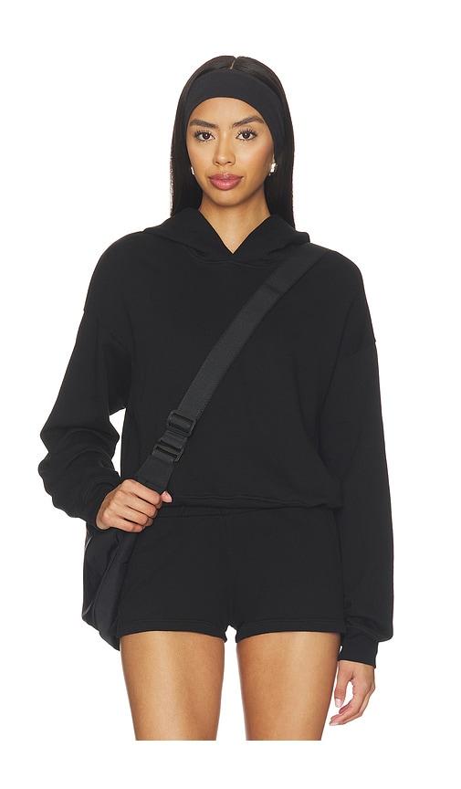 cotton citizen the roma hoodie in black.