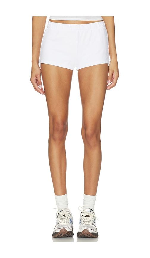 cotton citizen the roma hot short in white.