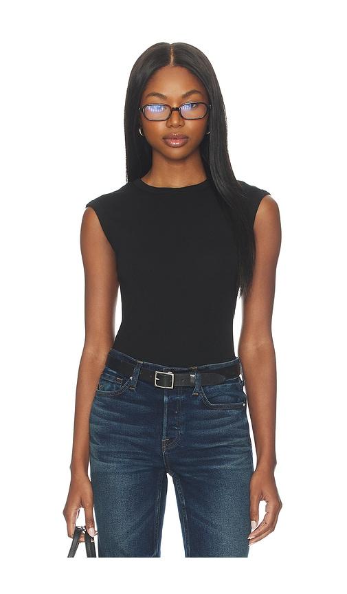 cotton citizen the seoul muscle tee in black.