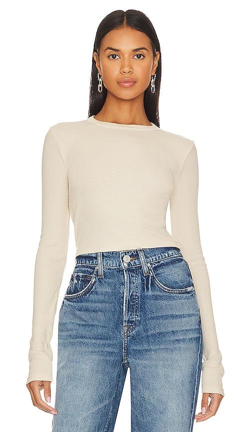 cotton citizen verona shirt in beige.