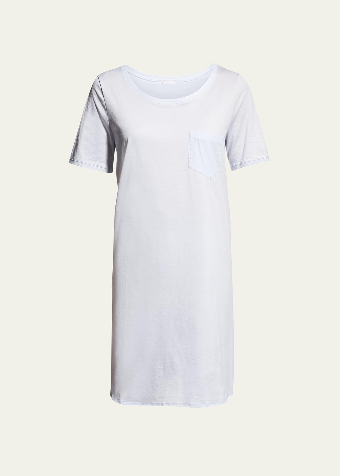 cotton deluxe short-sleeve big sleepshirt