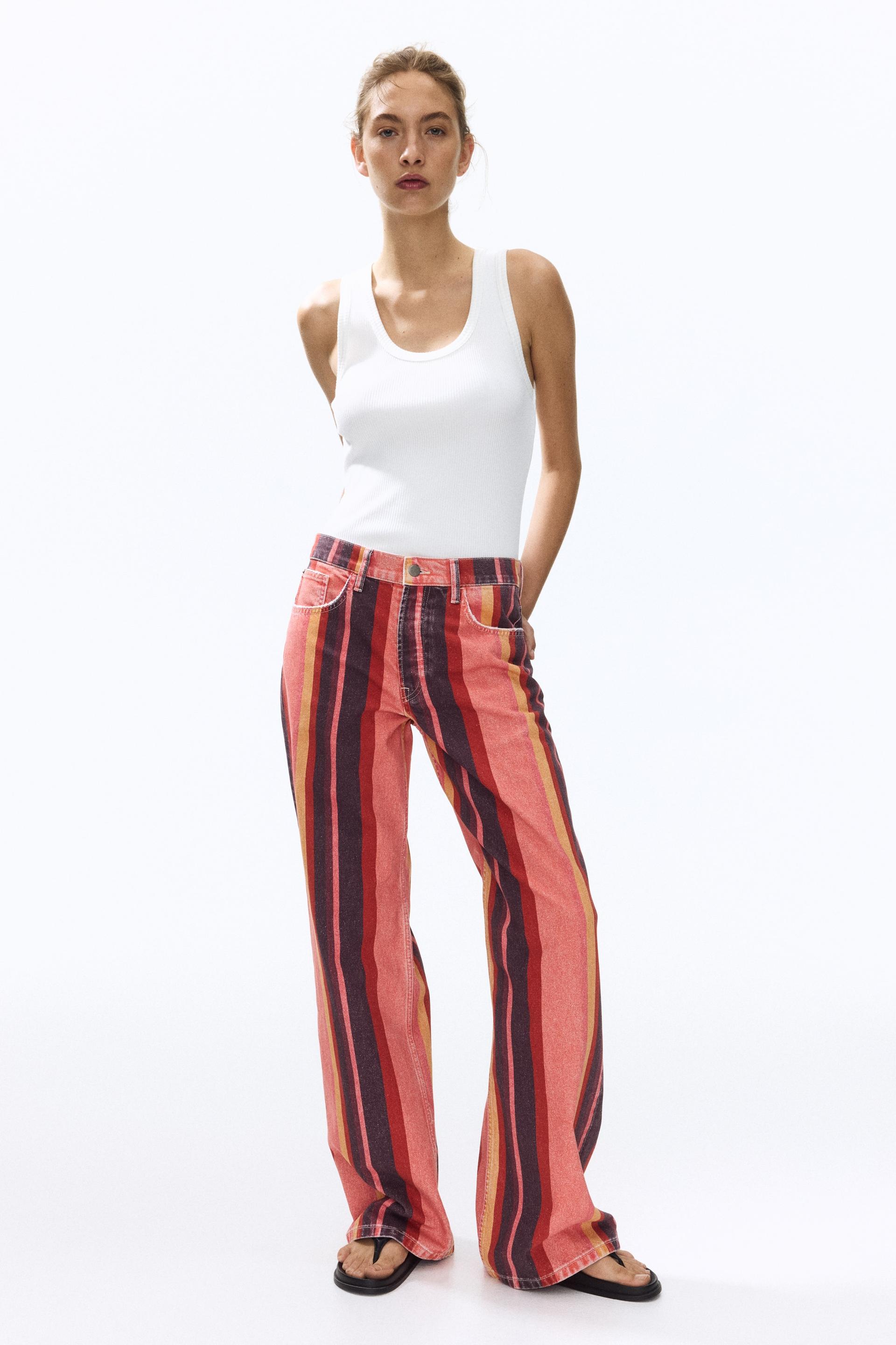 cotton denim pants