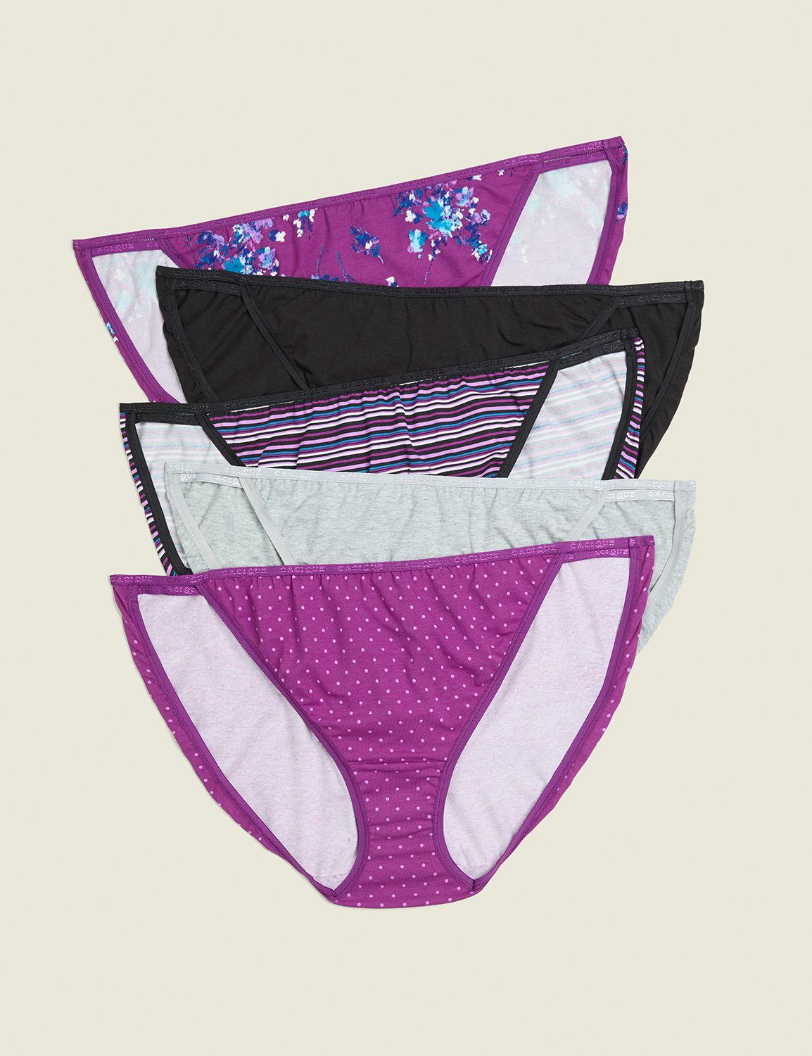 cotton double-string bikini panty - 5-pack