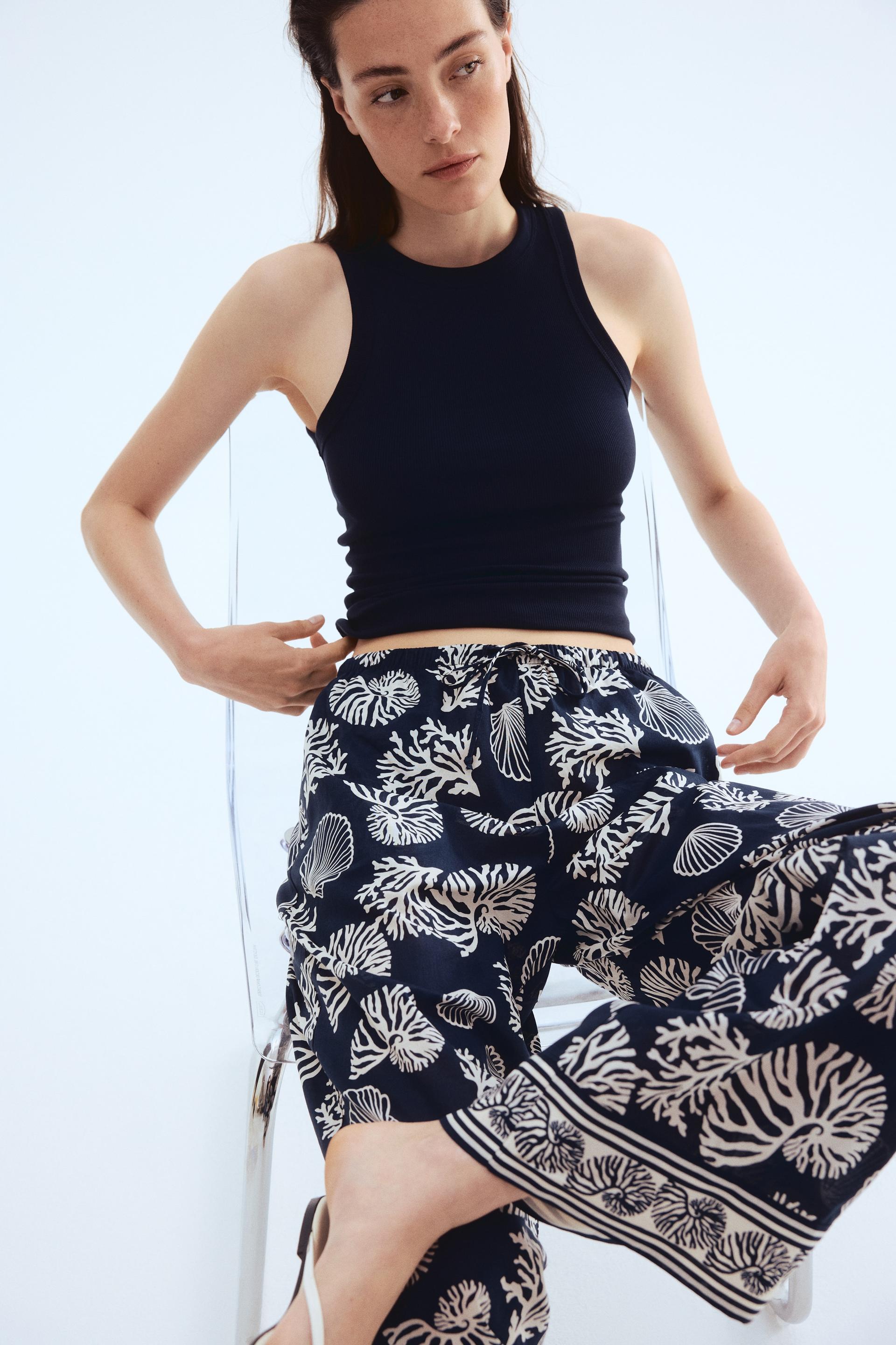 cotton drawstring pants