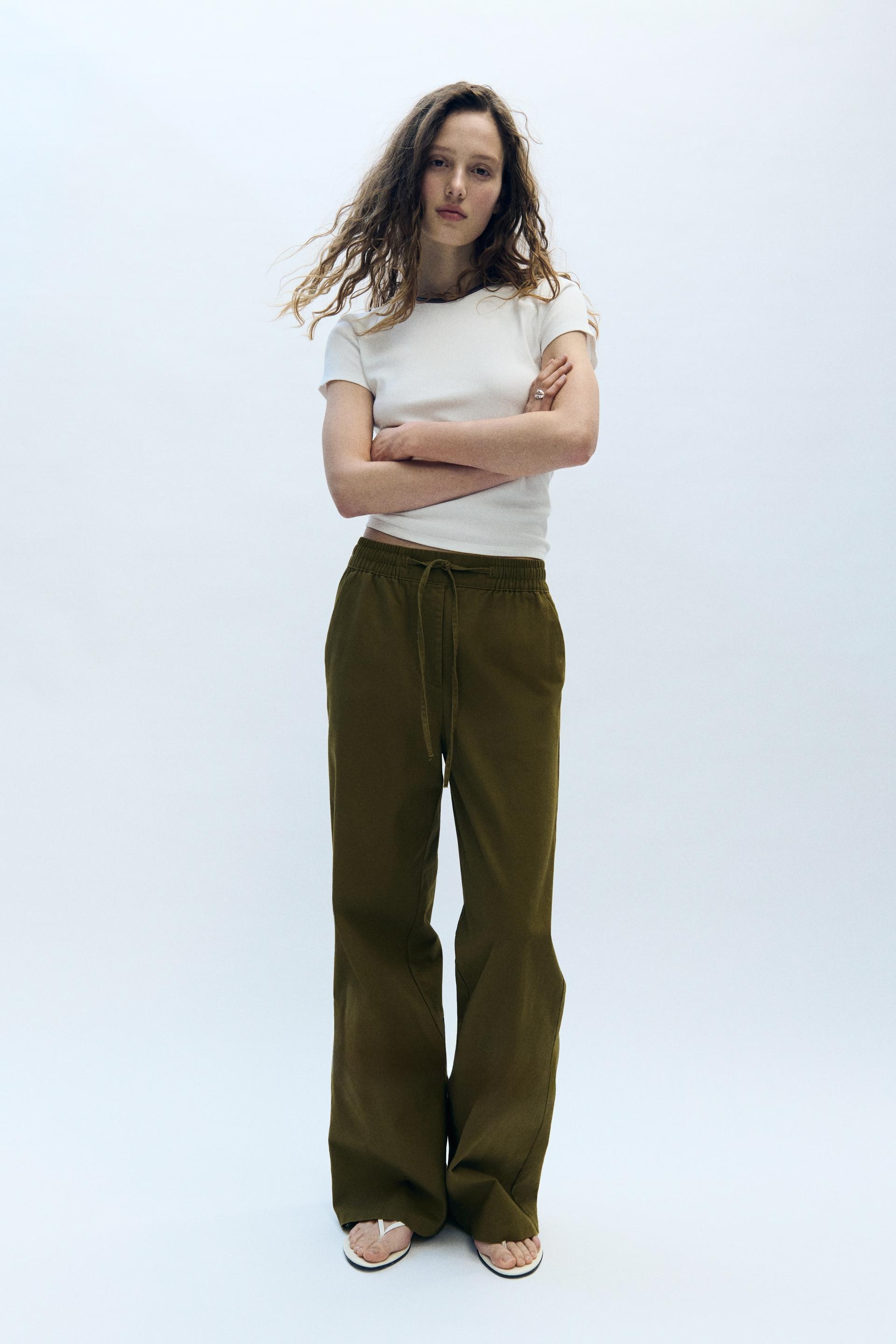 cotton drawstring pants