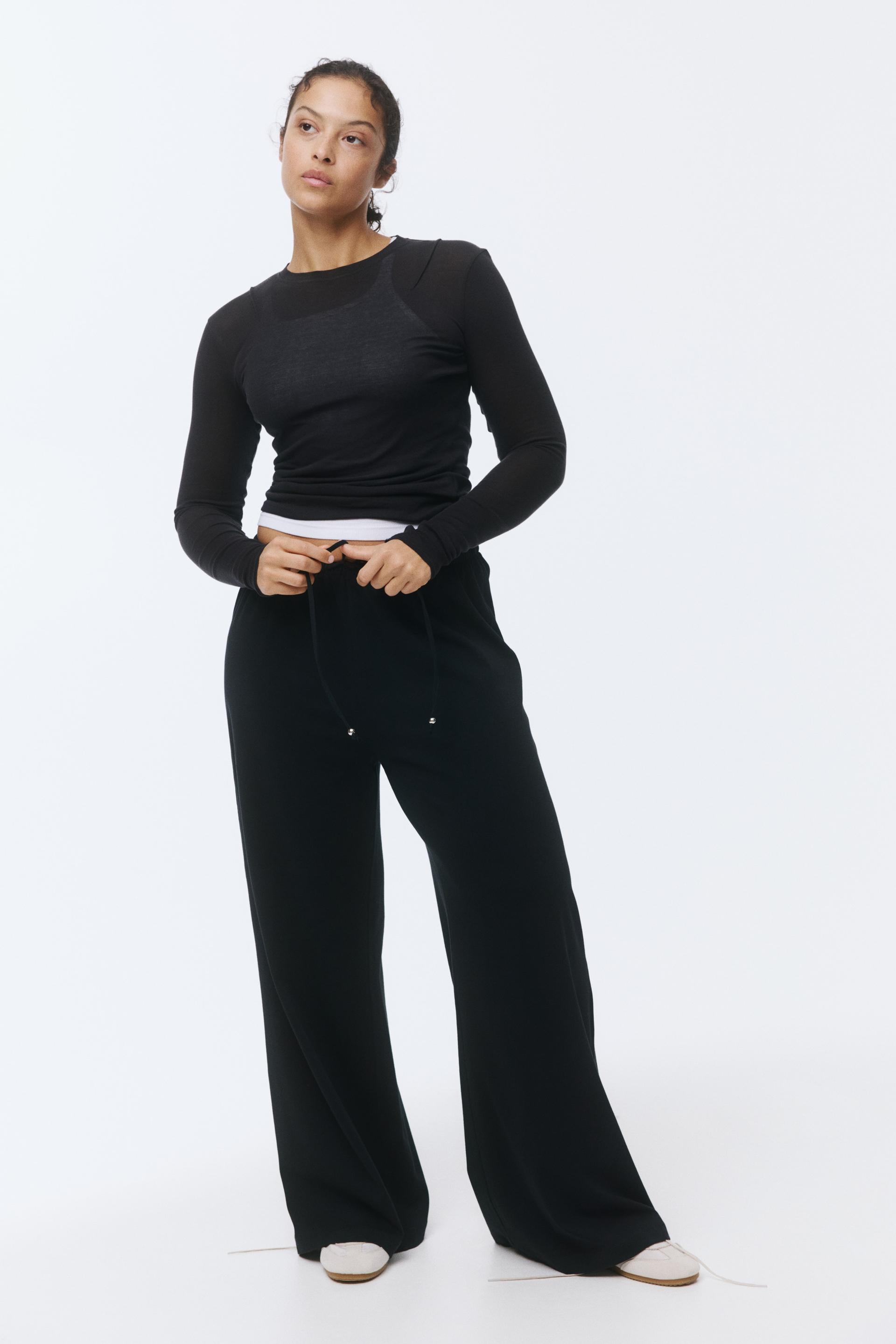 cotton drawstring pants