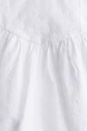 cotton dress with flared skirt
