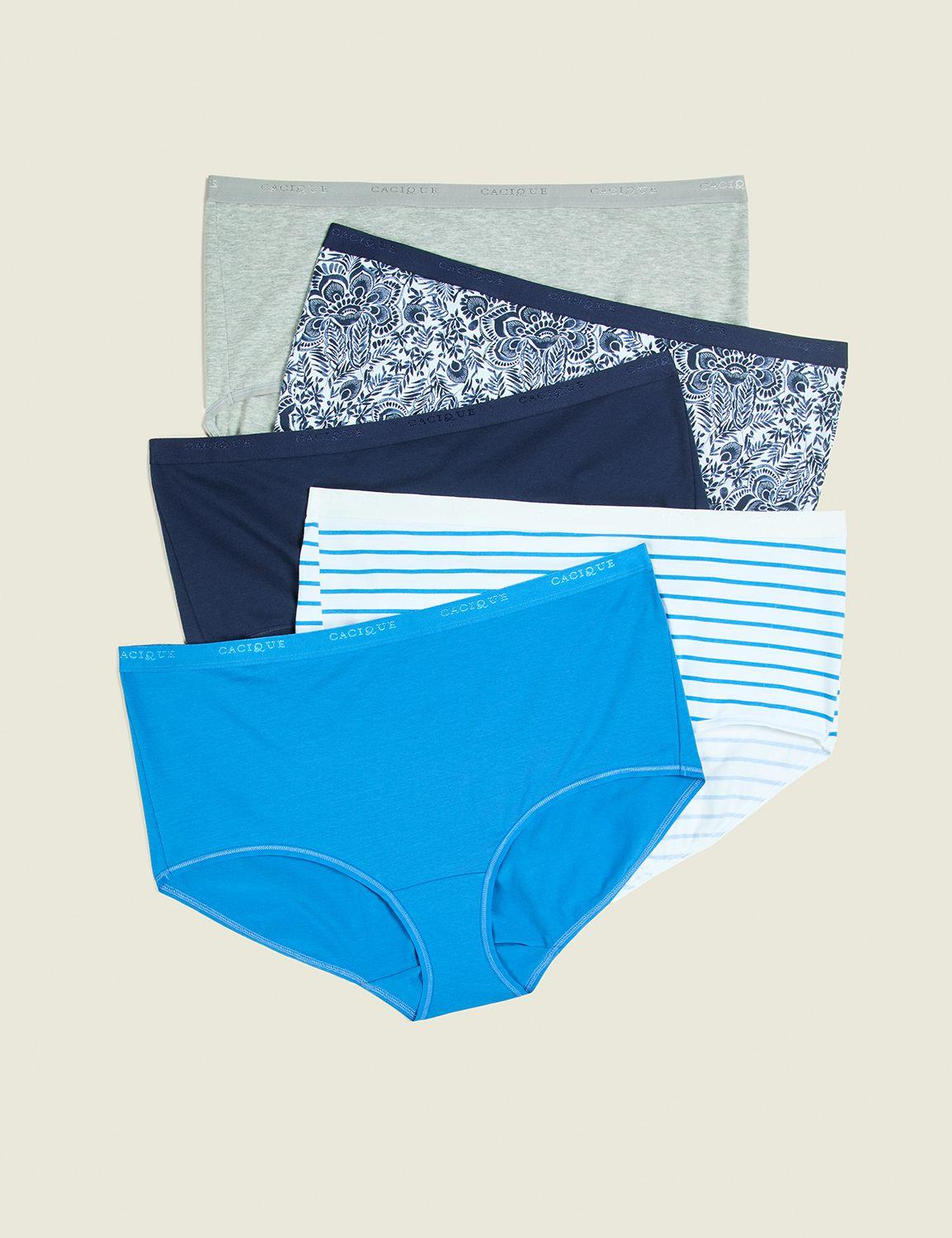 cotton full brief panty - 5-pack