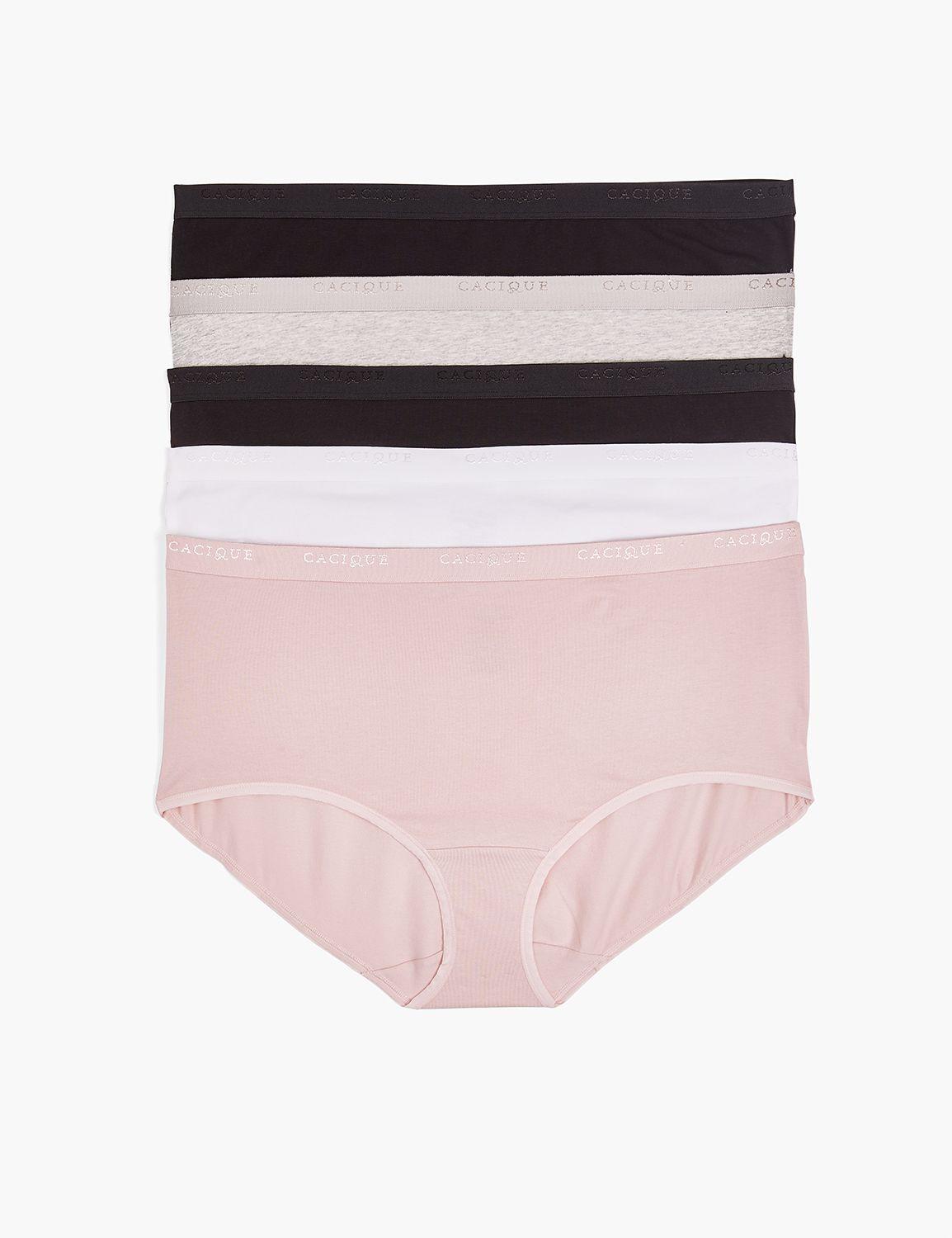 cotton full brief panty - 5 pack