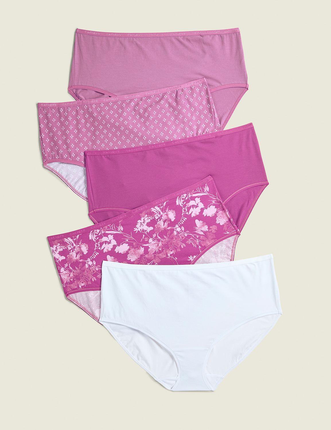 cotton high-leg brief panty - 5-pack