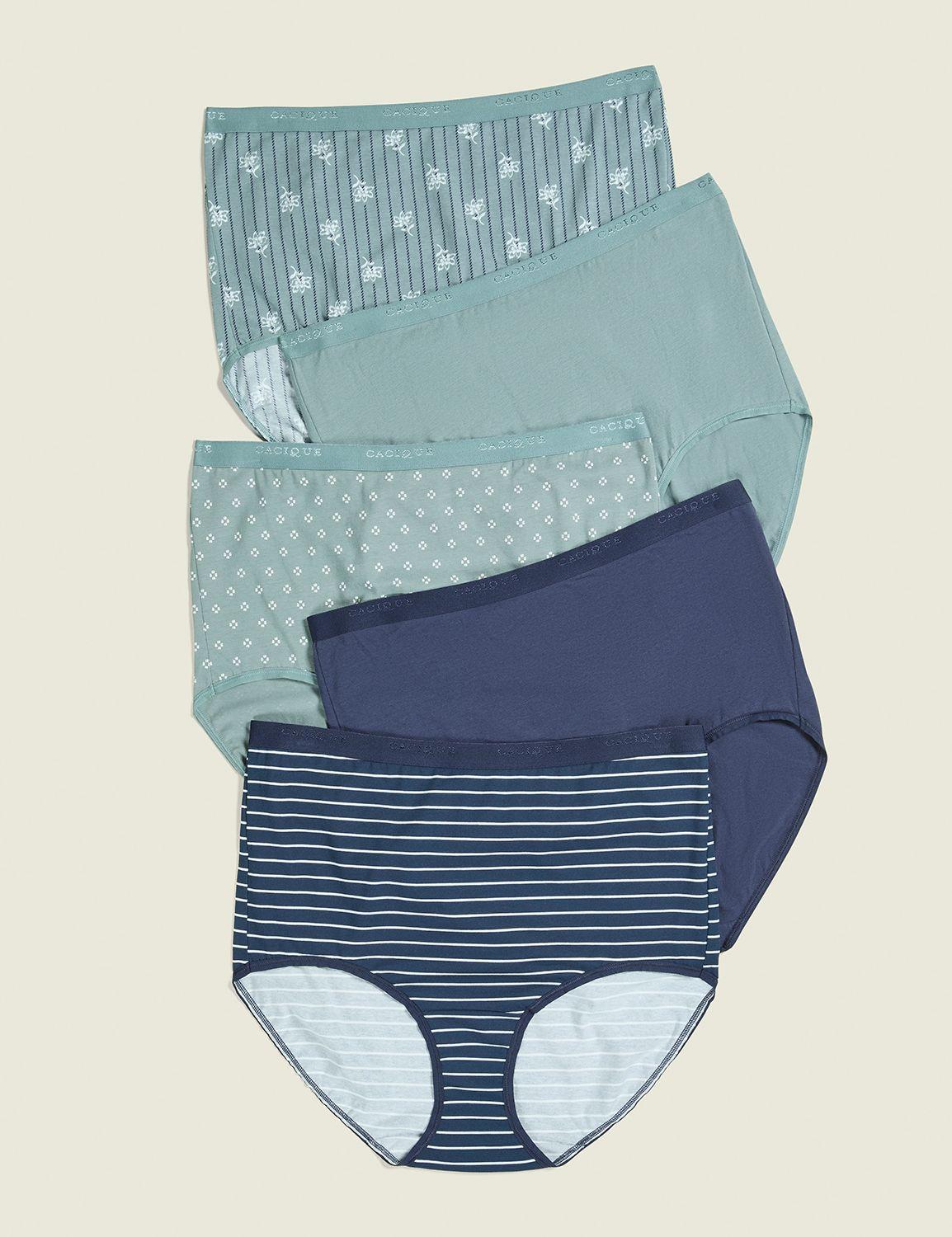 cotton high-waist brief panty - 5-pack