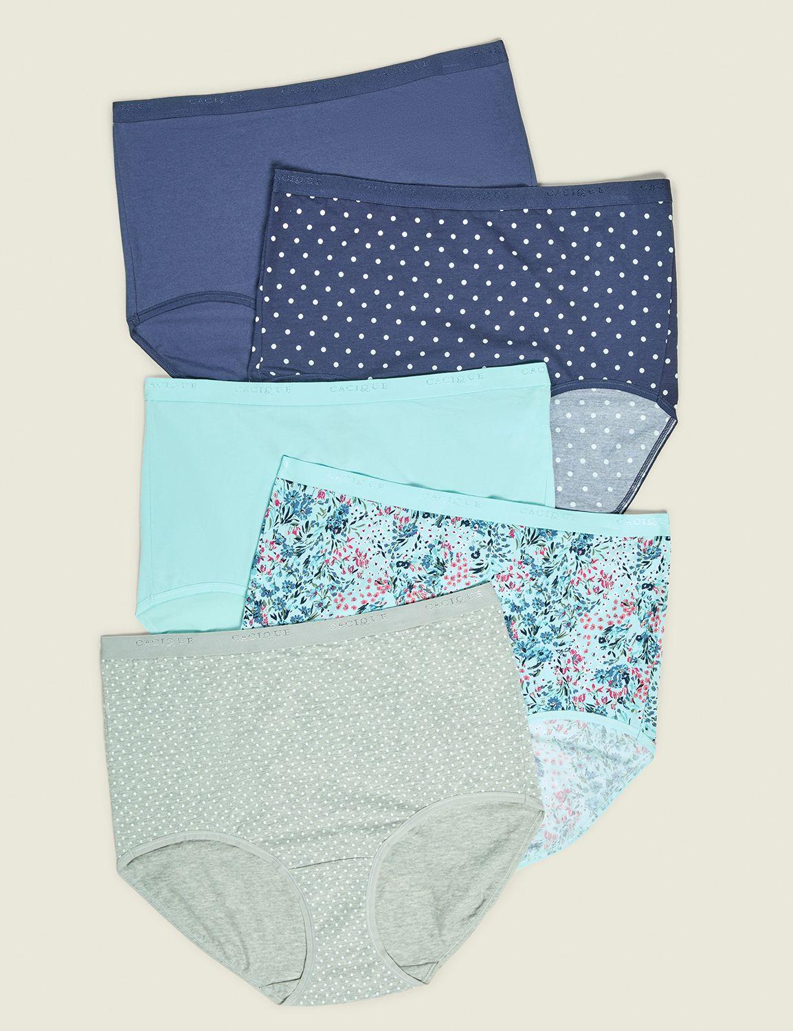 cotton high-waist brief panty - 5-pack