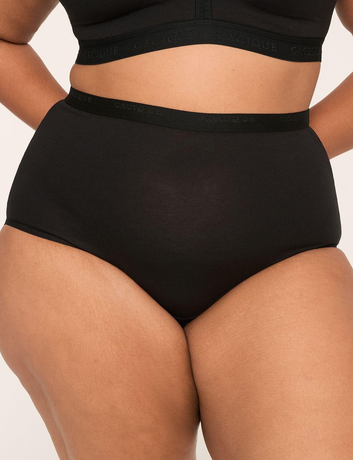 cotton high-waist brief panty