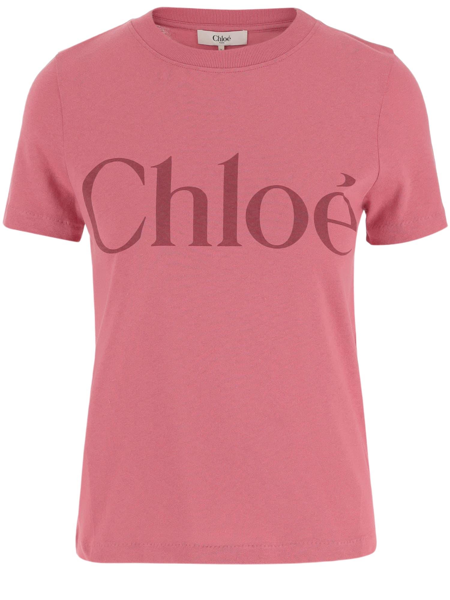 cotton jersey baby fit t-shirt with logo