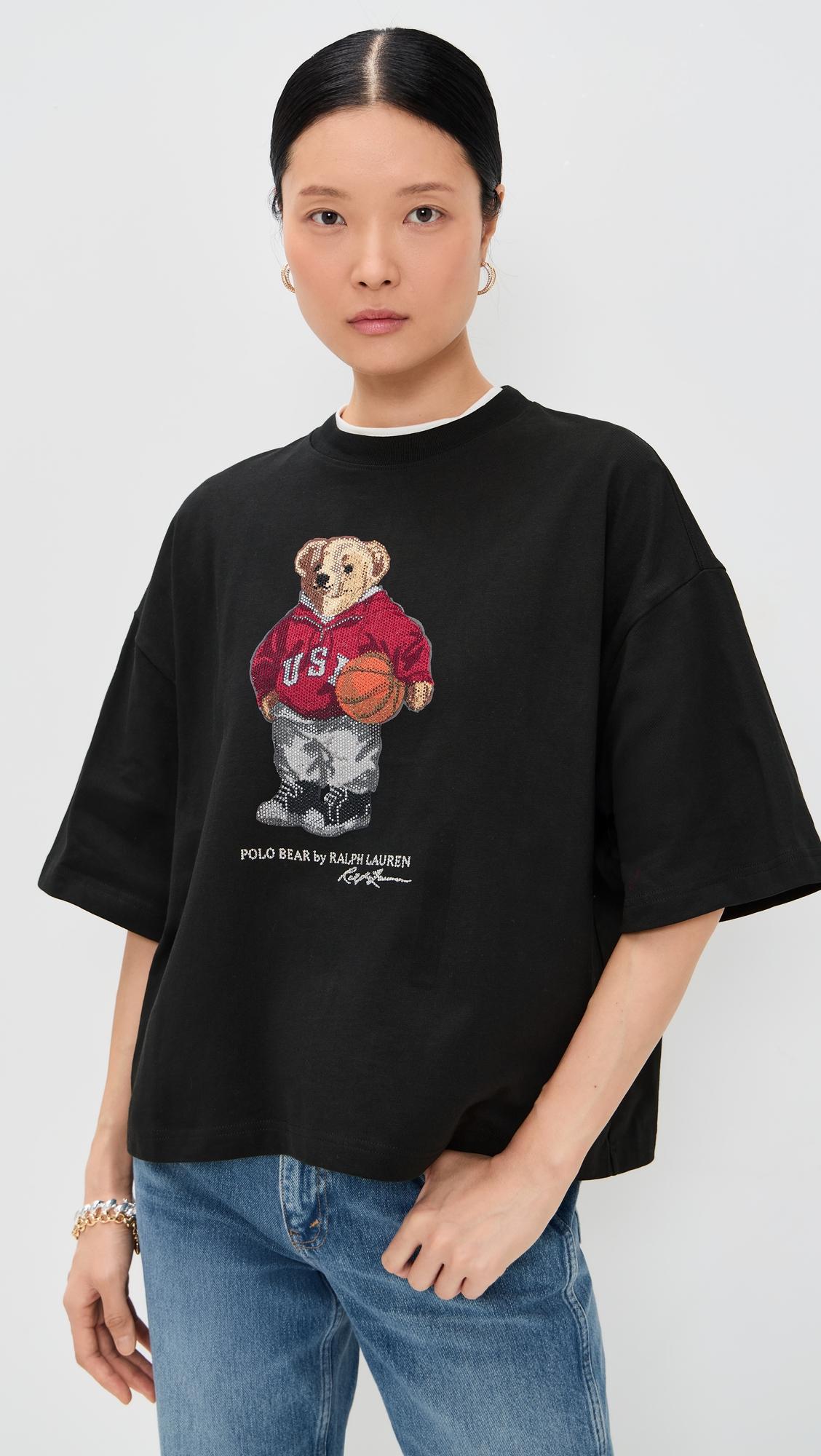 cotton jersey knit short sleeve crew tee