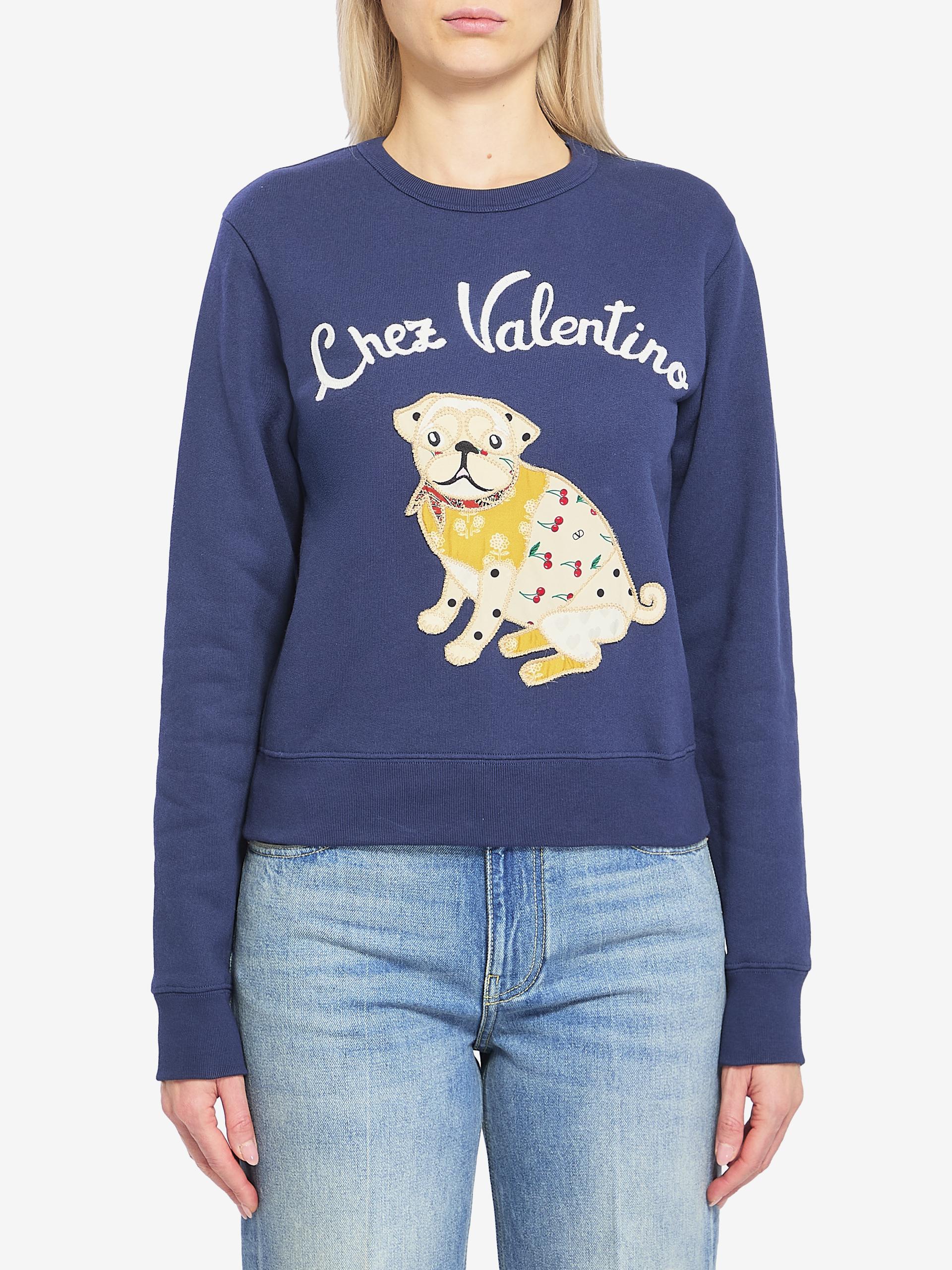 cotton jersey sweatshirt