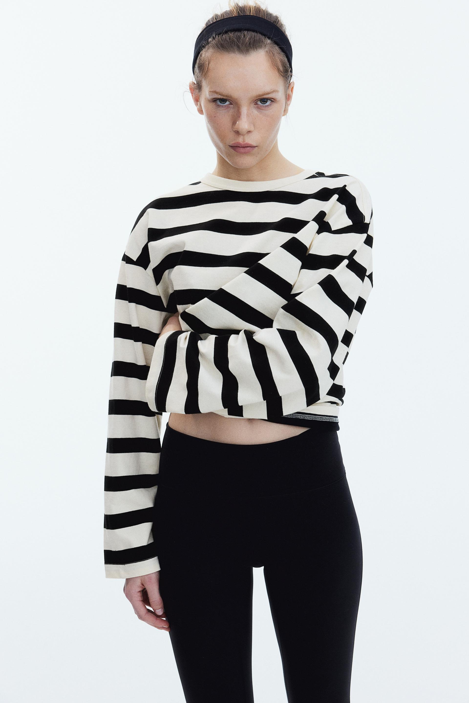 cotton jersey top
