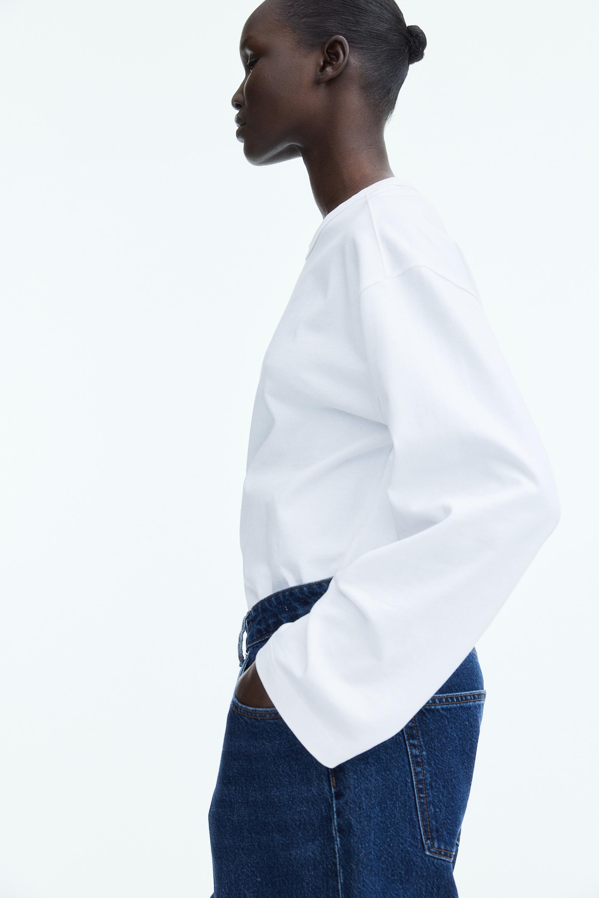 cotton jersey top