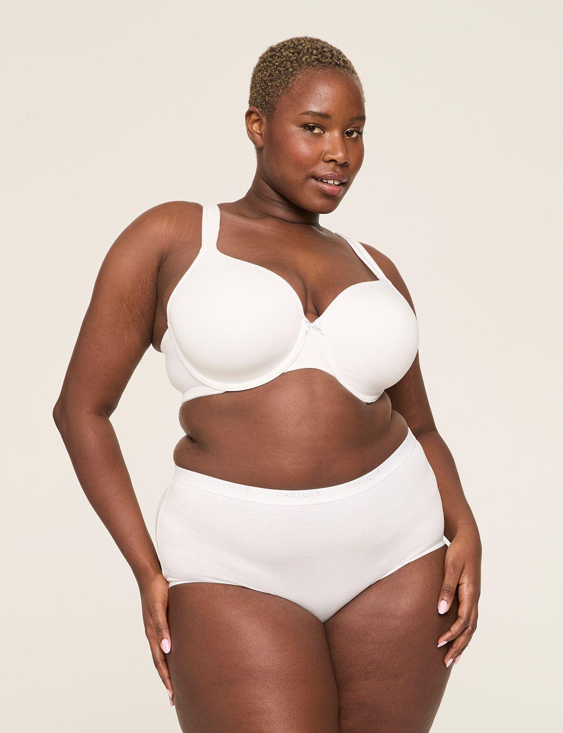 cotton lightly lined full coverage bra