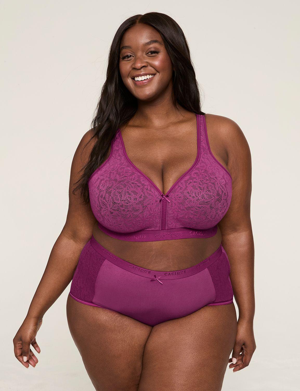 cotton lightly lined no-wire bra