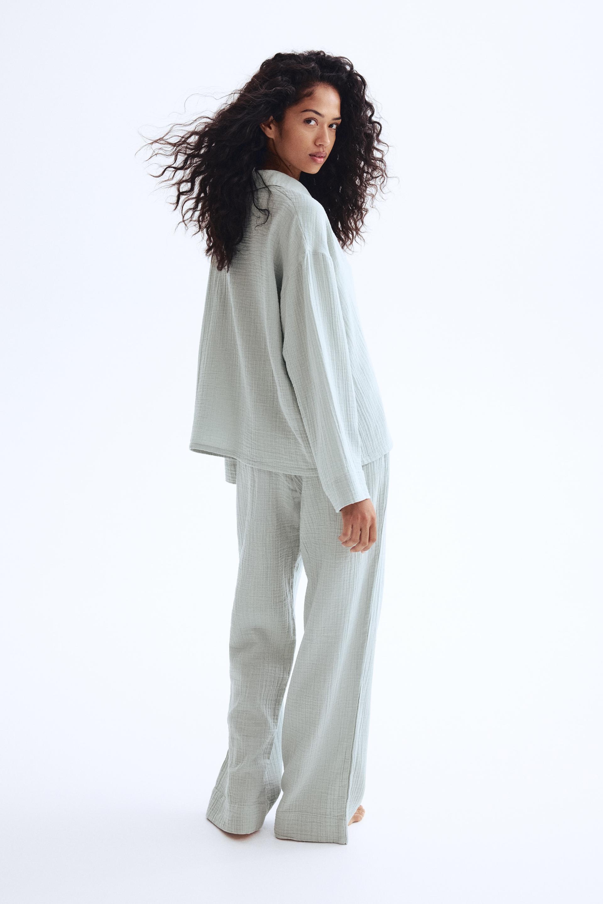 cotton muslin pajamas