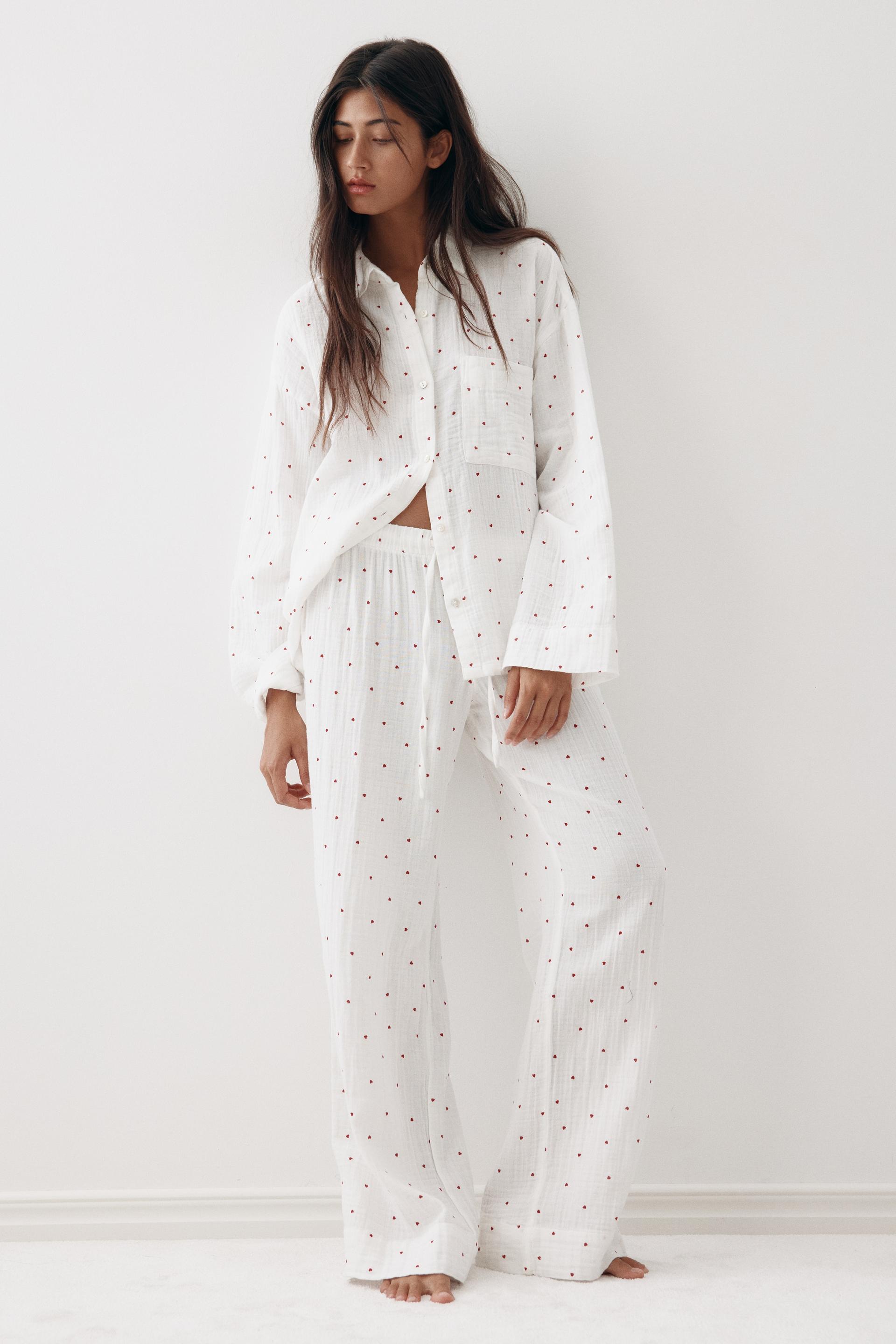 cotton muslin pajamas