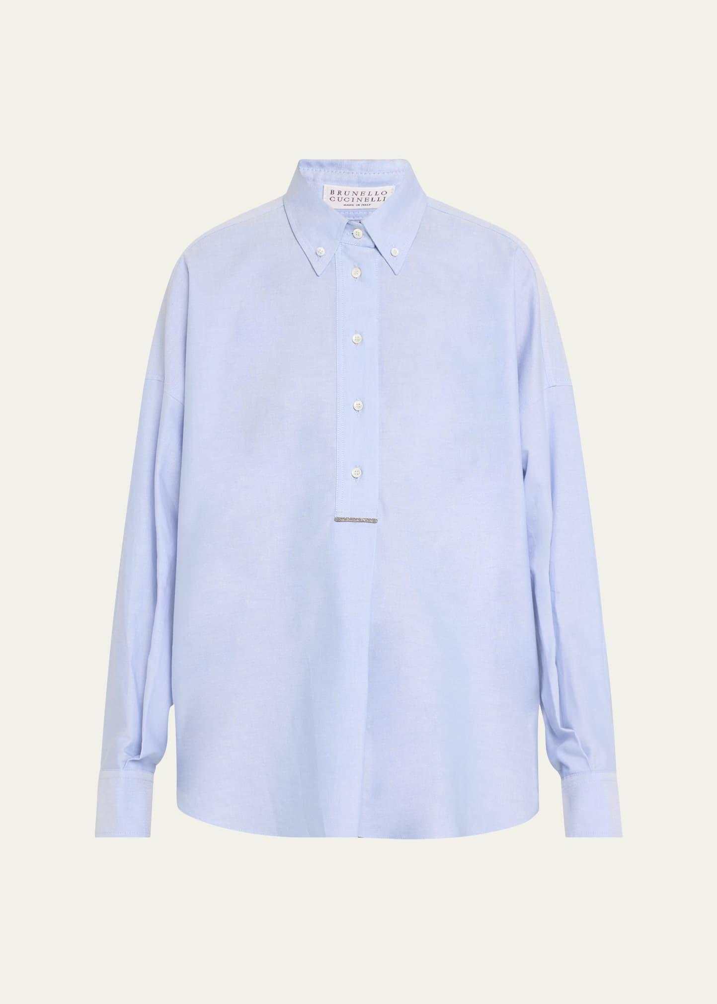 cotton oxford button down shirt